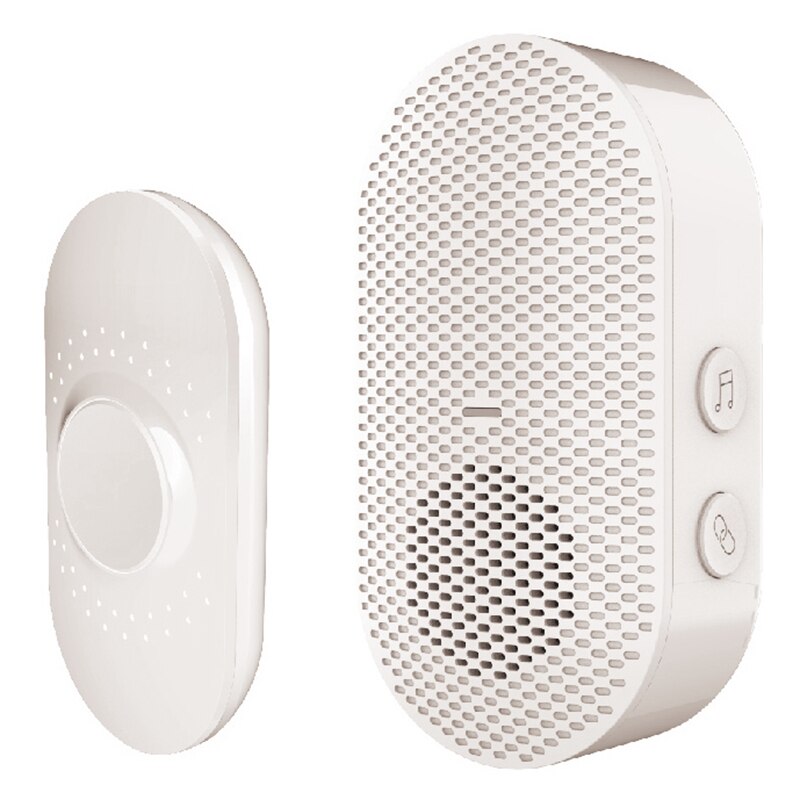 LED Funkgong Türklingel & Wireless Fernbedienung Musik Songs 60M Reichweite Türklingel für Home Büros Hotels: US-Stecker