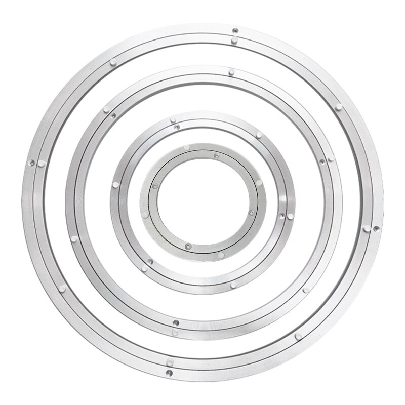 Heavy Duty 5.5 &quot;/8&quot;/9 &quot;/12&quot; Kogellager Kwartelplaat Luie Susan Ronde roterende Lager Plaat Draaitafel Basis Hardware Q81C