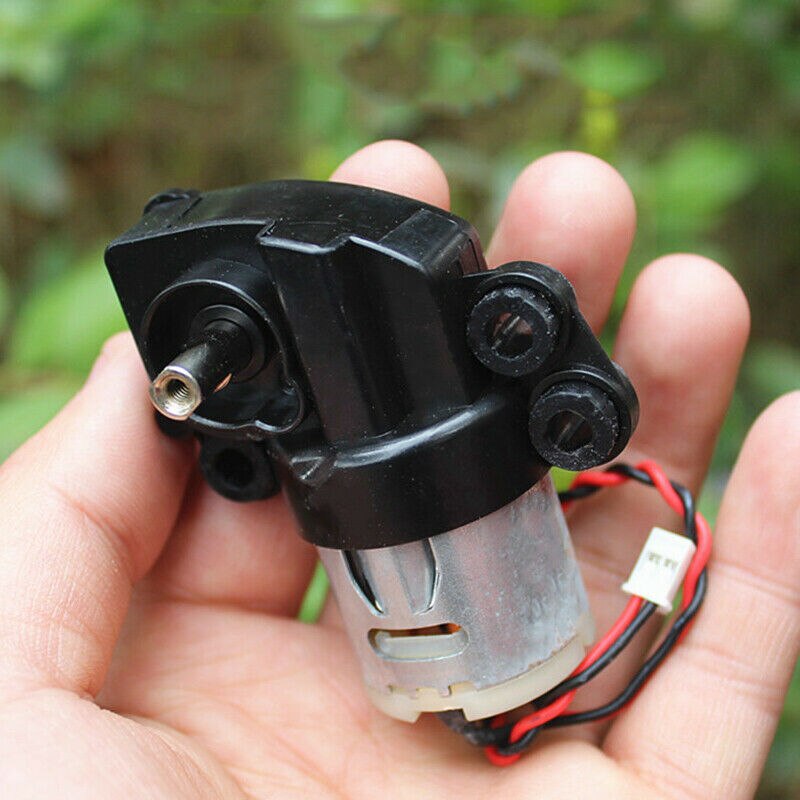 Micro 7-Type Turbo Wormwiel Motor Dc 6V-12V 120Rpm Trage Snelheid Schroefdraad