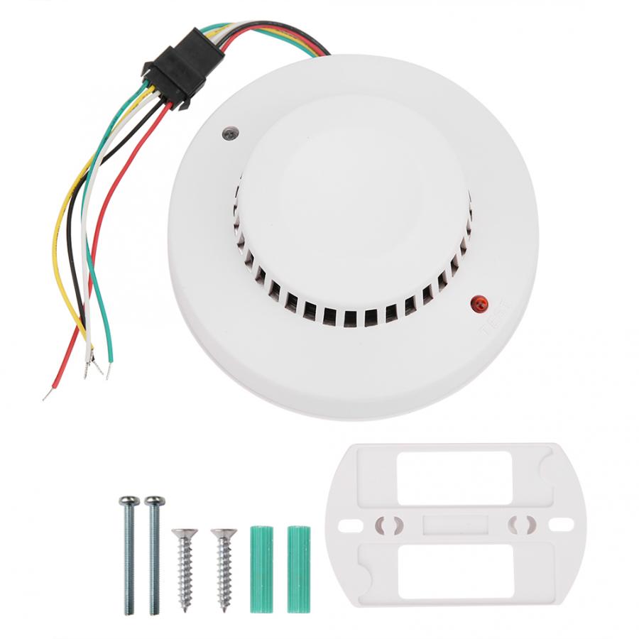 Intelligent Photoelectric Smoke Fire Sensor Alarm Detector Warming Equipment for Home Security