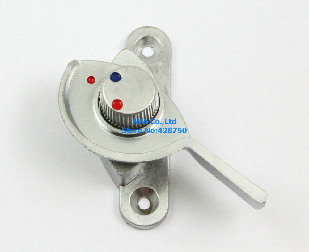 4 Zinc Alloy Crescent Sash Lock with Screws