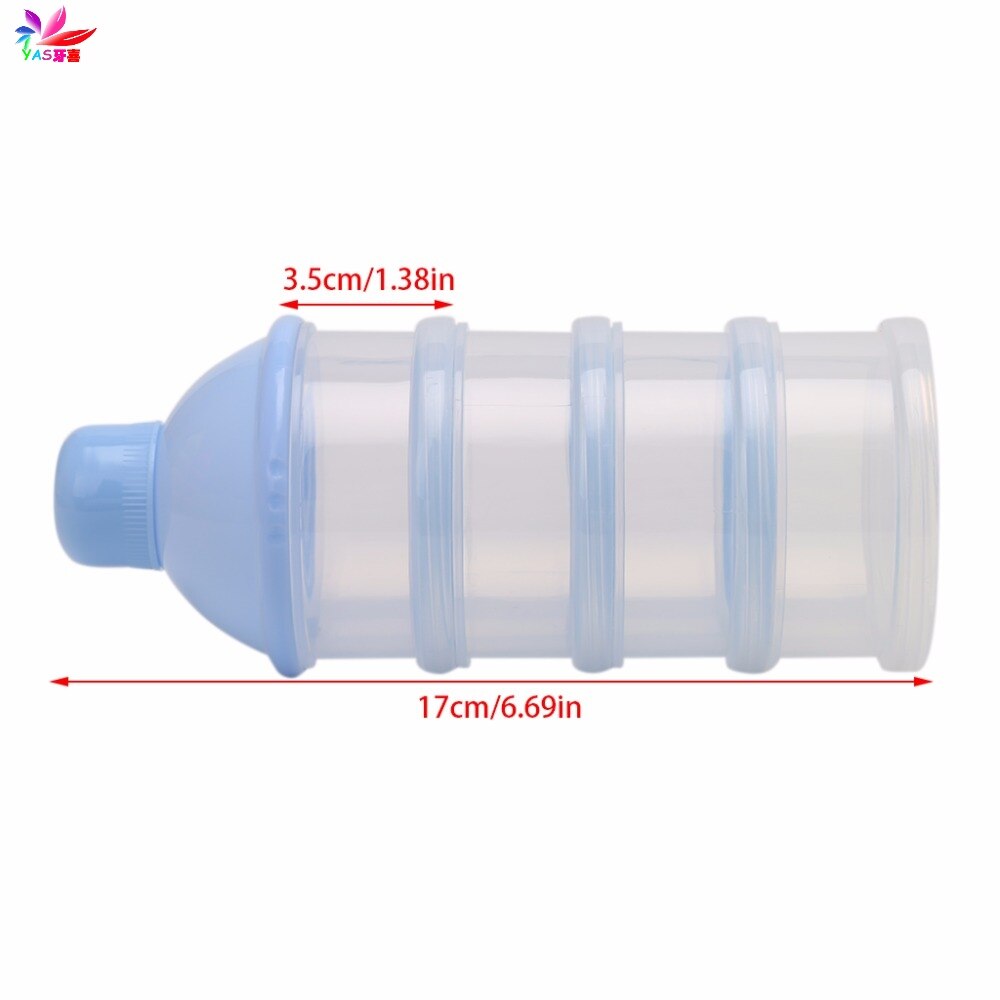 baby spedbarn paring melk pulver matboks oppbevaring flaske beholder 4 etterslep-twz