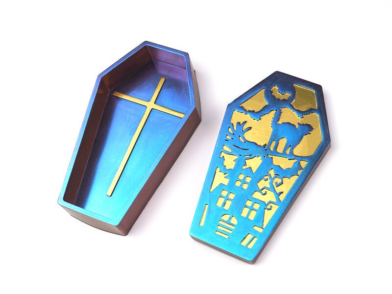 Diy cristal caixão molde de silicone contendo caixa de armazenamento de jóias moldes de silicone para resina jóias fazendo molde de fundição artesanal: Mold 4