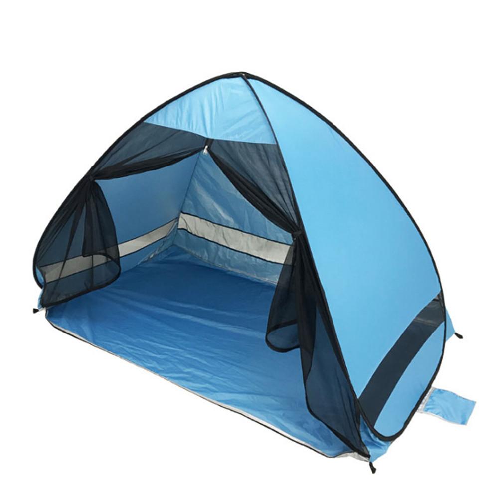 Strand Tent Volautomatische Opening Pop Up Draagbare Lichtgewicht Uv Bescherming Zon Onderdak Anti-Mosquito Tenten Voor Outdoor Camping: Default Title