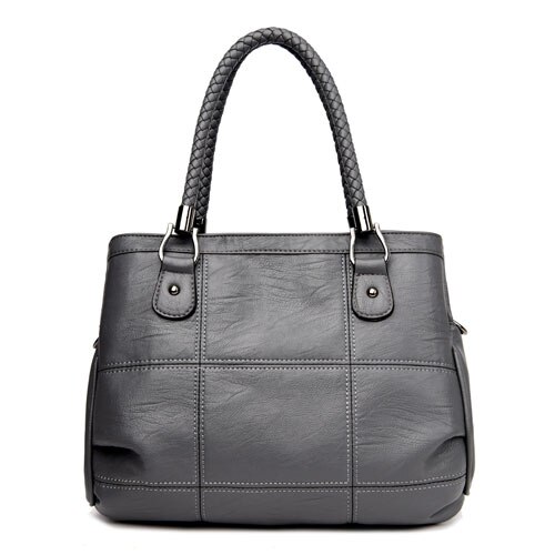 Frauen messenger taschen für frauen leder handtaschen frauen handtaschen Umhängetaschen Schulter Taschen bolsos 3065: Grau