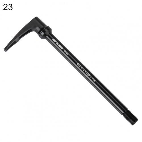 Practical Rear Tube Shaft Solid Rear Tube Axle 360 Degrees Rotation Durable Bike Quick Release Rear Thru Axle: 23