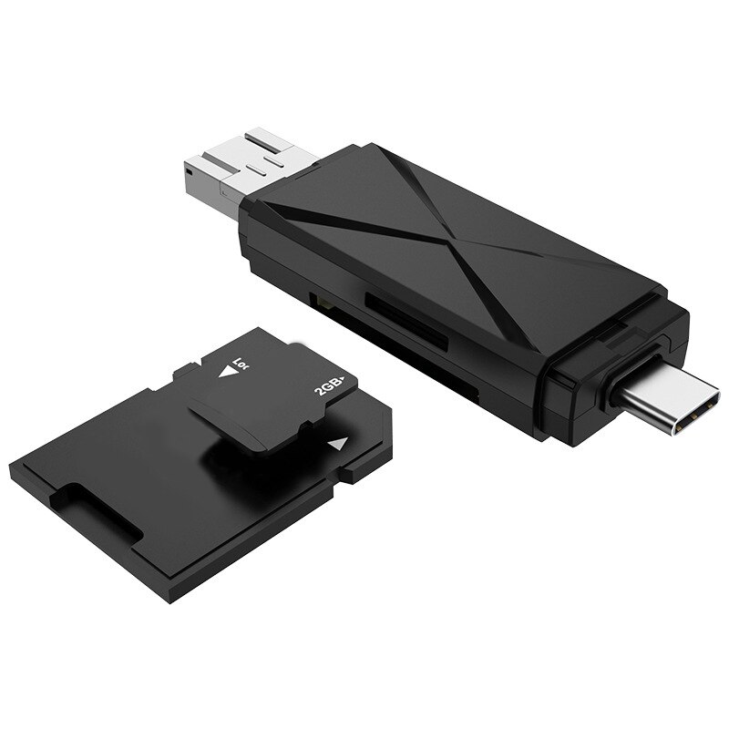 USB2.0 Multi-Card Reader for SDXC,SDHC,TF,SD,MMC,RS-MMC,Mini SDXC,Mini SD,Mini SDHC Card and UHS-I Cards Plug N Play