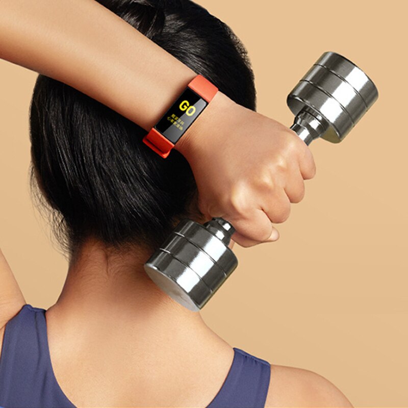 I lager xiaomi redmi band 4 armband 5 hjärtfrekvens fitness sport tracker vattentätt armband touch stor smart färgskärm