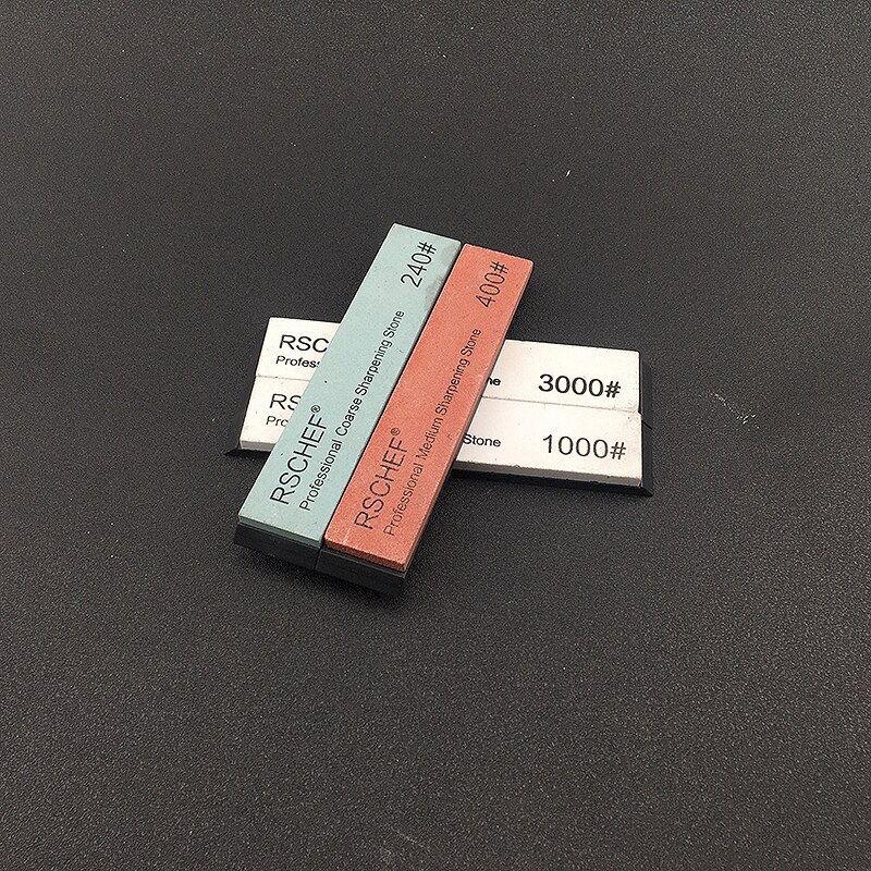 Large rs whetstone sharpener white corundum fixed angle whetstone sharpener sharpener honing tool 120#-3000#