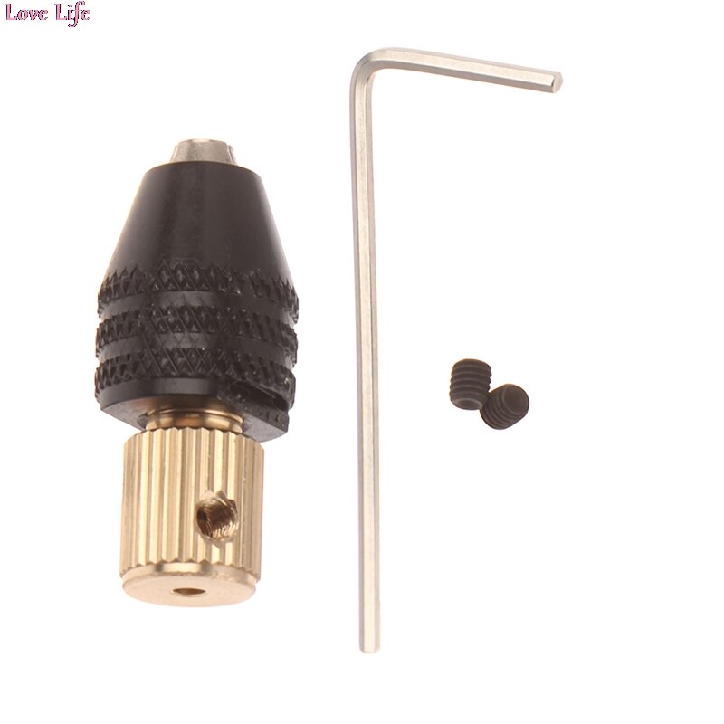 2.3Mm/3.17Mm/5Mm Elektrische Motor Shaft Mini Boor Chuck Armatuur 0.5-3.2 Mm Boor bit Micro Boorkop Hex Boorkop Adapter