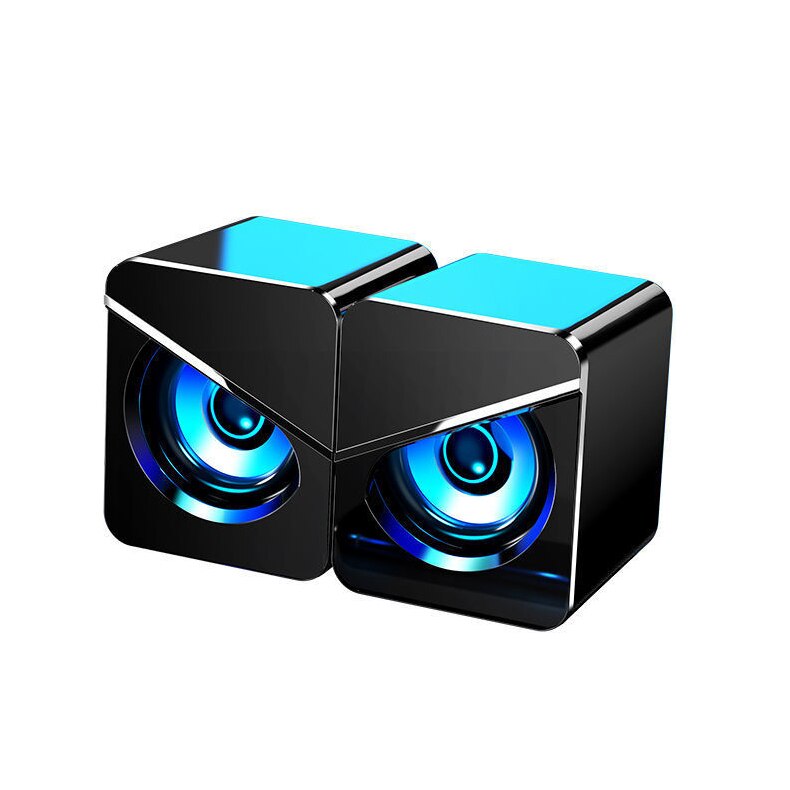 Computer Speakers USB AUX Wired Input Mini PC Speaker for Laptop Desktop Phone Audio Multimedia Loudspeaker: Default Title