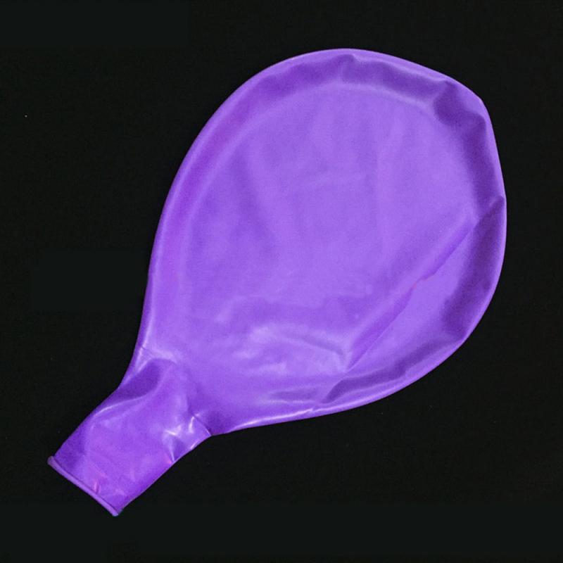 1 Pc Giant Ballon 36 Inch Kleurrijke Ronde Latex Ballonnen Helium Inflable Wedding Verjaardagsfeestje Grote Ballon Decoratie: light purple