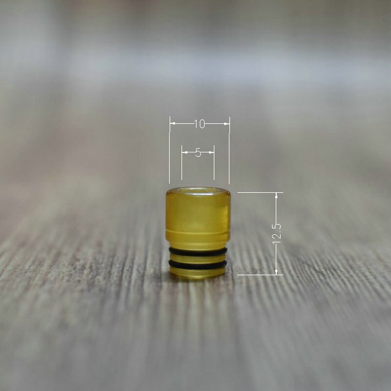 510 tropfspitze Mini mtl tropfspitze PEI ultem mundstück vape tipps für 510 gewinde zerstäuber für 510 RTA RDA Panzer vape zubehör: C