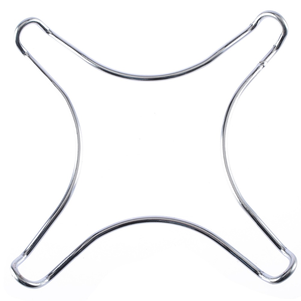 Universal Chrome Plated Metal Stove Top Support Rack Coffee Maker Pot Trivet Stand Gas Cooker Hob For Kitchen Cooking Tool