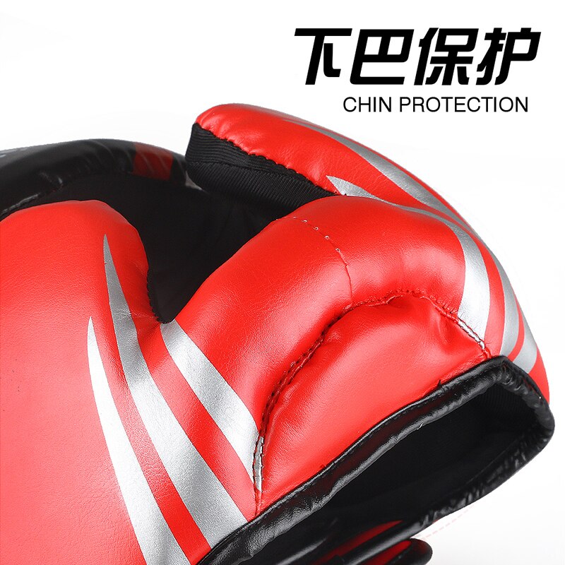 Bnpro m/l/xl låve ungdom/voksne kvinner menn boksehjelmer mma muay thai hodeplagg sanda karate taekwondo hodeutstyr beskytter deo