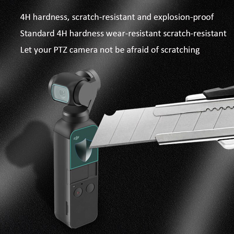 Película templada de bolsillo Osmo, accesorios de película protectora de pantalla Premium 4H, película protectora Osmo templada para cámara de bolsillo, novedad