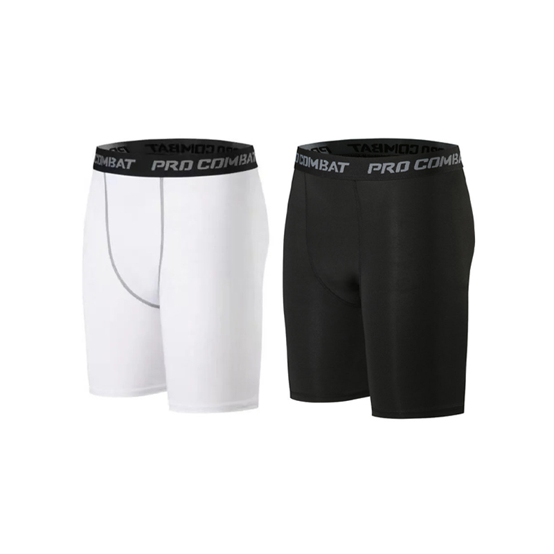 Herre kompressionsbukser strømpebukser kølige, tørre leggings sportsbaselayer løbetights atletisk træning aktive shorts