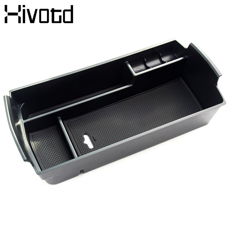 Hivotd pour peugeot 3008 3008GT 5008 boîte d'accoudoir de voiture boîte de rangement Console centrale boîte de rangement accessoires intérieurs: Default Title