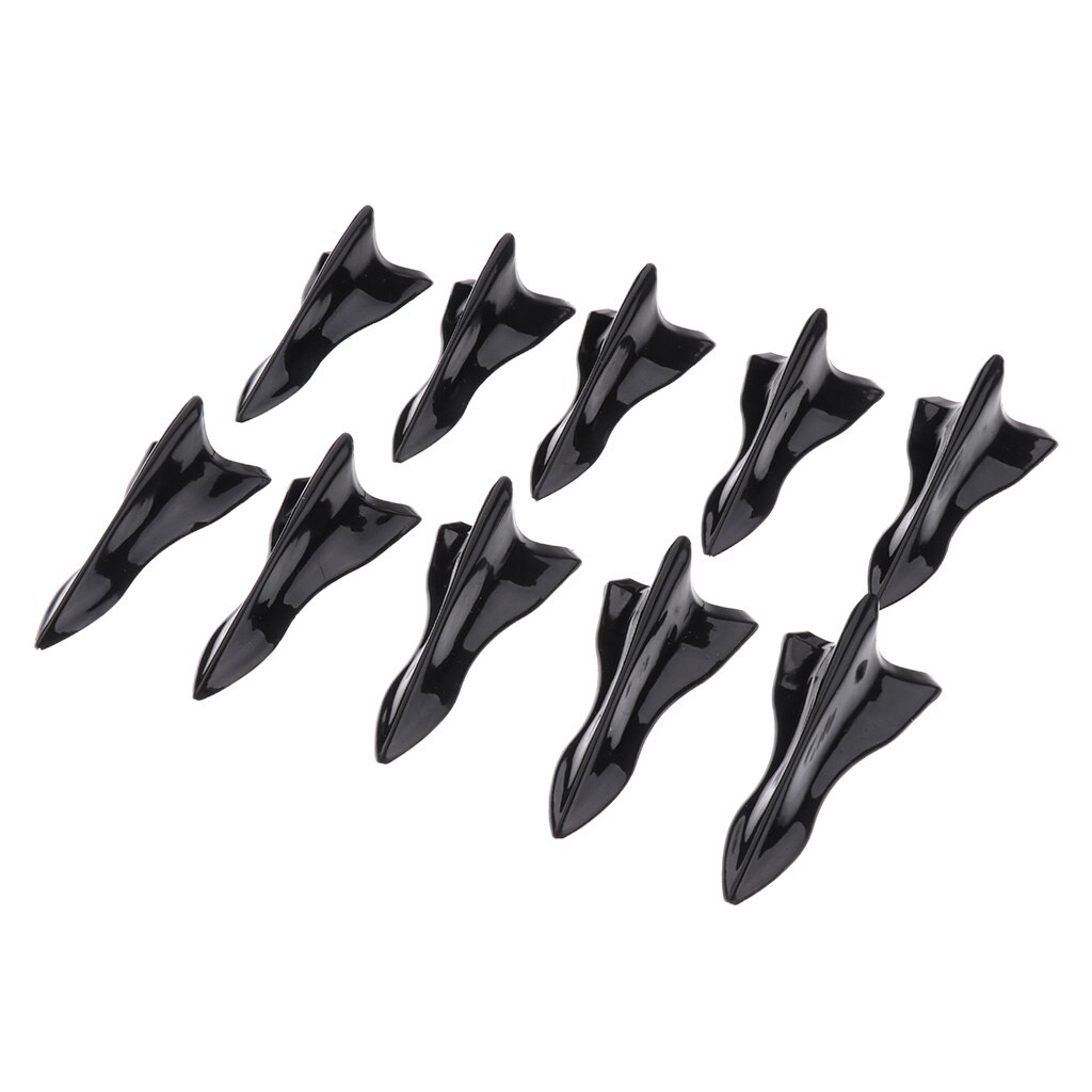 Ailerons de générateur de Vortex d&#39;air, 10 pièces, pour aileron de voiture, aile de toit, augmente et diminue les performances, tourbillon