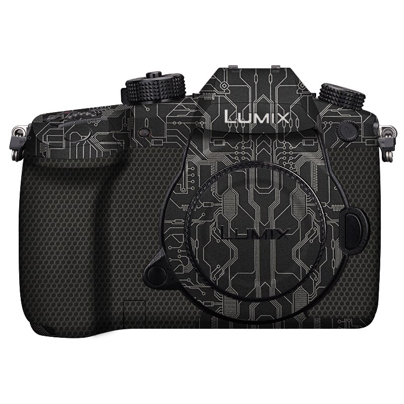 LUMIX GH5 Camera Skin Vinyl Decal Skin Wrap Cover for Panasonic LUMIX GH 5 Camera Sticker Protective Film: Fantasy Silver