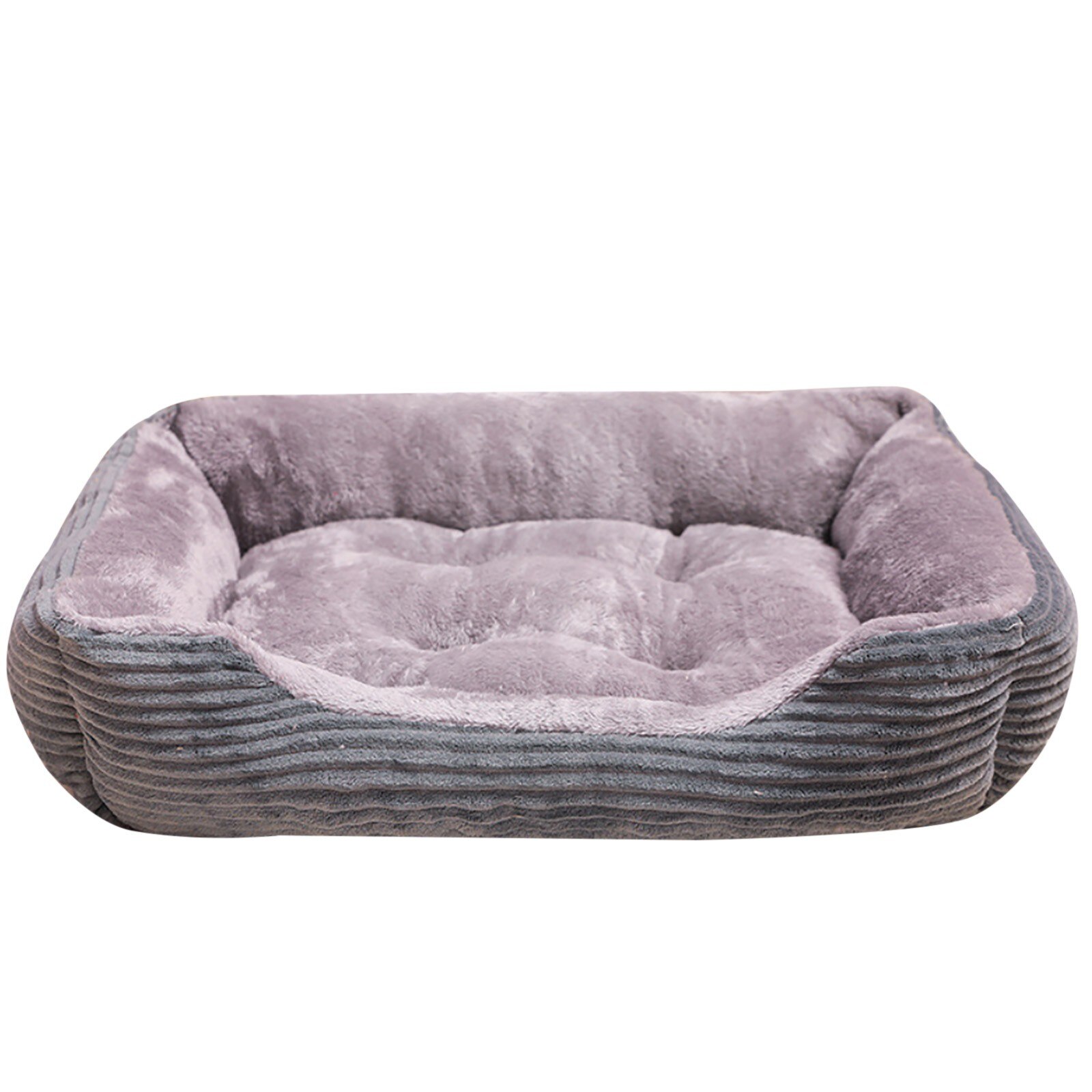 ODOLPLUSZ Hondenhok, hondenmand, exclusief huis, hond of kat, 2 maten, comfortabel en wasbaar, beige, M