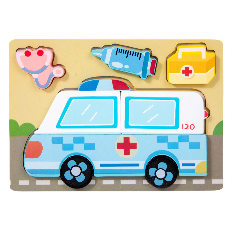 Puzzles en bois Montessori pour enfants, jouets Montessori pour tout-petits de 2 3 4 5 ans, Puzzle 3D, jouet éducatif dinosaure: vert militaire