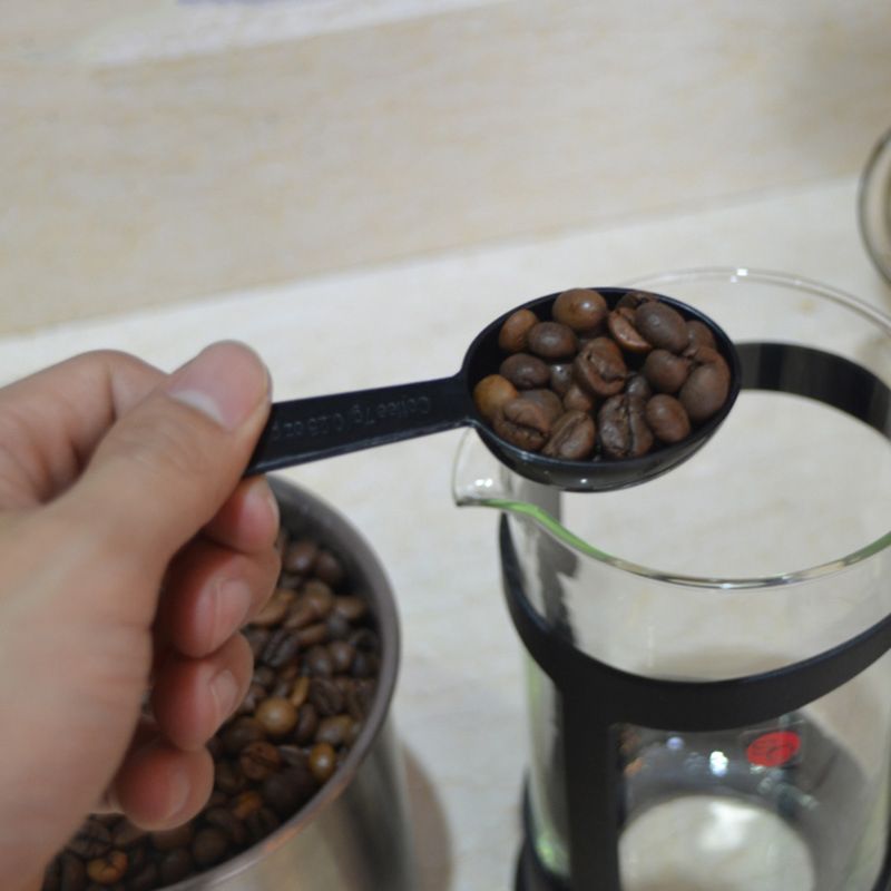 Cuchara de plástico para alimentos, cuchara de café conveniente, cucharas de 7g para hornear, herramientas para beber en polvo