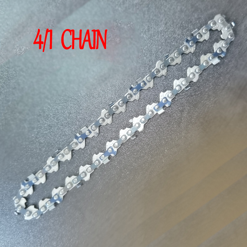 DJ001 24V Wireless Portable Rechargeable For Battery Electric Pruning Saw Mini Woodworking One-handed Garden Logging Saw: 4inch Saw Chain