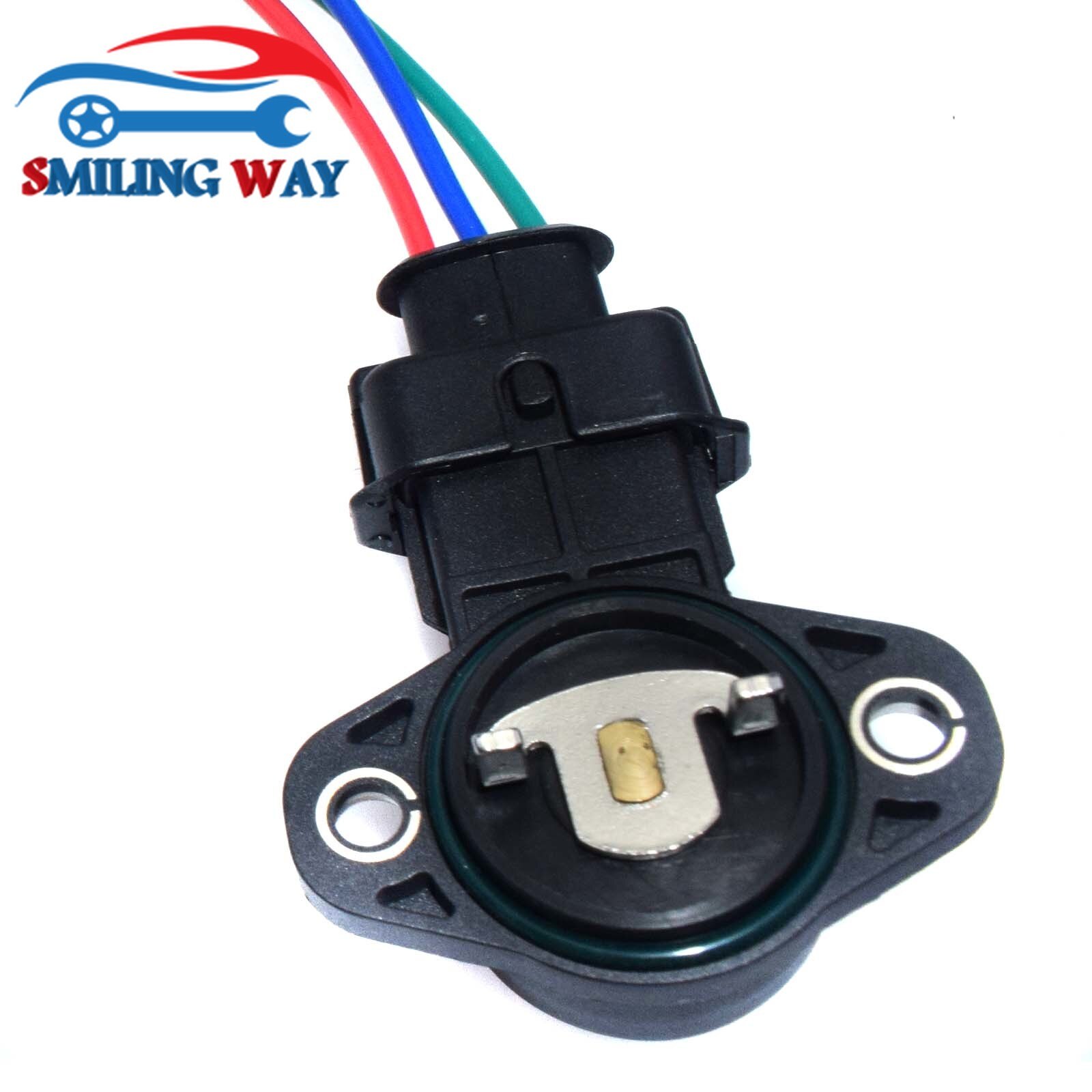 Throttle Position Sensor TPS 35170-26900 + Connector Plug Pigtail Harness For Hyundai Kia Accent Rio Rio5 1.6L 2006