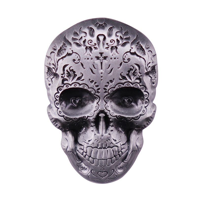 Épingle à revers crâne de sucre, broche Halloween Calavera célébration du jour des morts et gothiques romaines toute la journée!