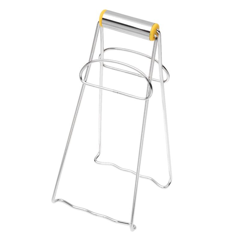 Kok chef roestvrijstalen opvouwbare schaal bord clip tang: Default Title