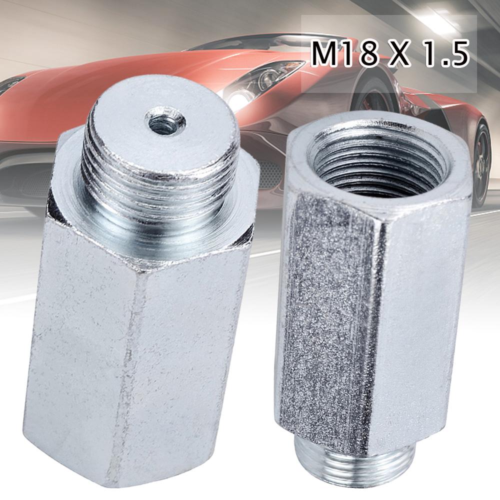 1PCS M18x1.5 Lambda O2 Oxygen Sensor Extender Spacer Joints Converter Stainless Steel Brand