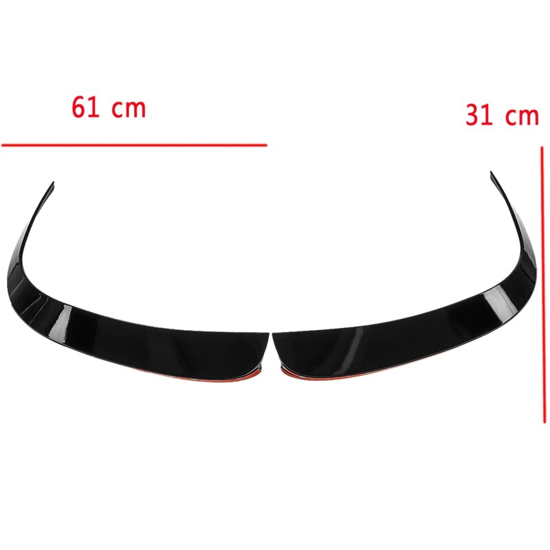 NewCar Front Bumper Splitter Spoilers Canard Air Knife Surround Trim for Mercedes-Benz GLE AMG Side Decorative Cover