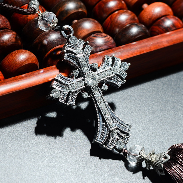 Hanger Metalen Diamant Kruis Jesus Christelijke Religieuze Spiegel Ornamenten Opknoping Styling Accessoires: 2