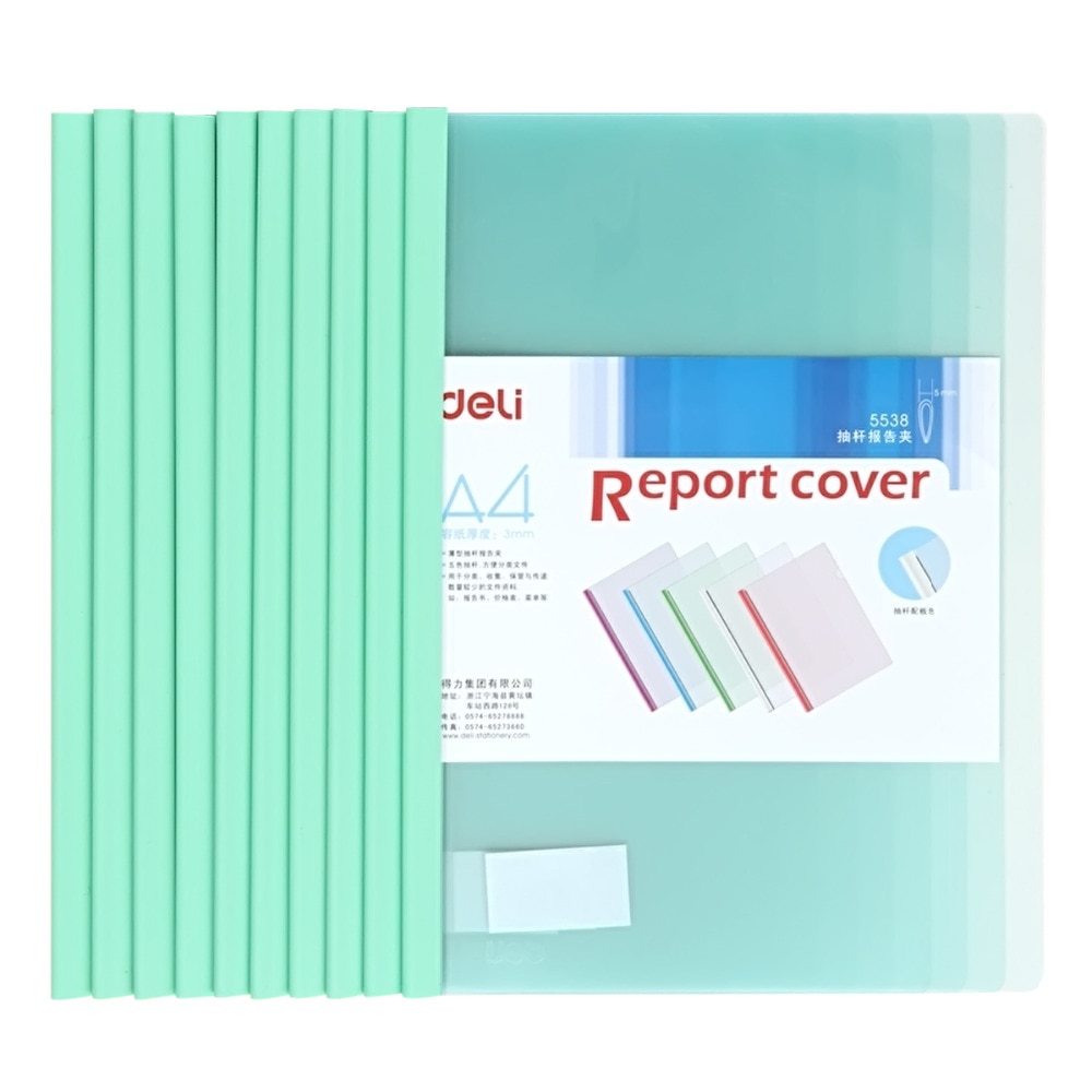 QSHOIC a4 binder a4 10pcs/lot office file Folder A4 insert folder A4 Filing clip lever rod pumping Binder Report Folder