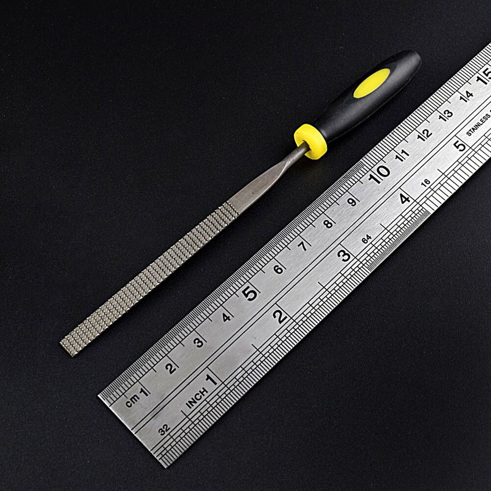 Wood Carving Tool Mini File Set Microtech Needle Rasp Woodworking Files Hobby Hand Diy Folder Metal Filing Flat Tool 14cm
