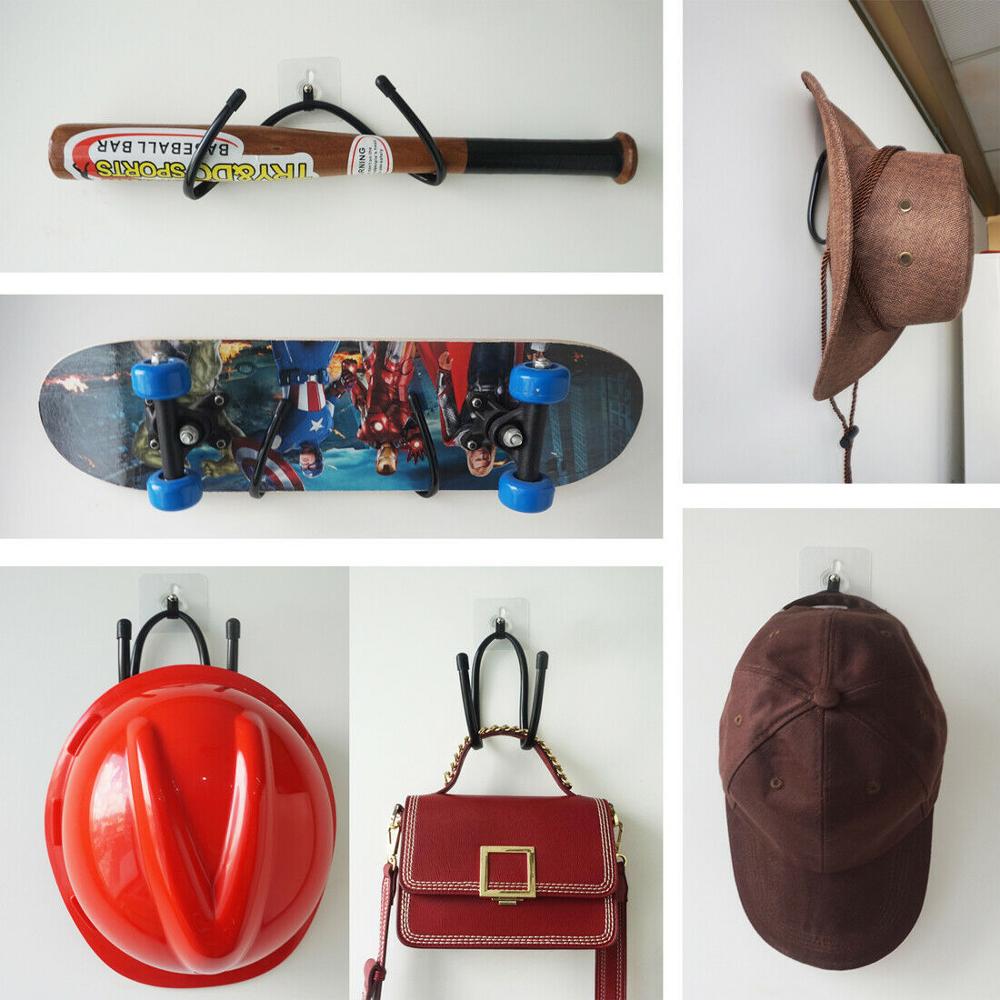 4x hatteholder cowboy hat holder hat opbevaring display hat tørretumbler stativ, stick-on væg