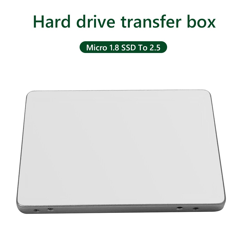 Computer PC Laptop SSD Enclosure Box Laptop SSD Enclosure Micro 1.8 inch SSD to 2.5 inch SATA Hard Drive Case