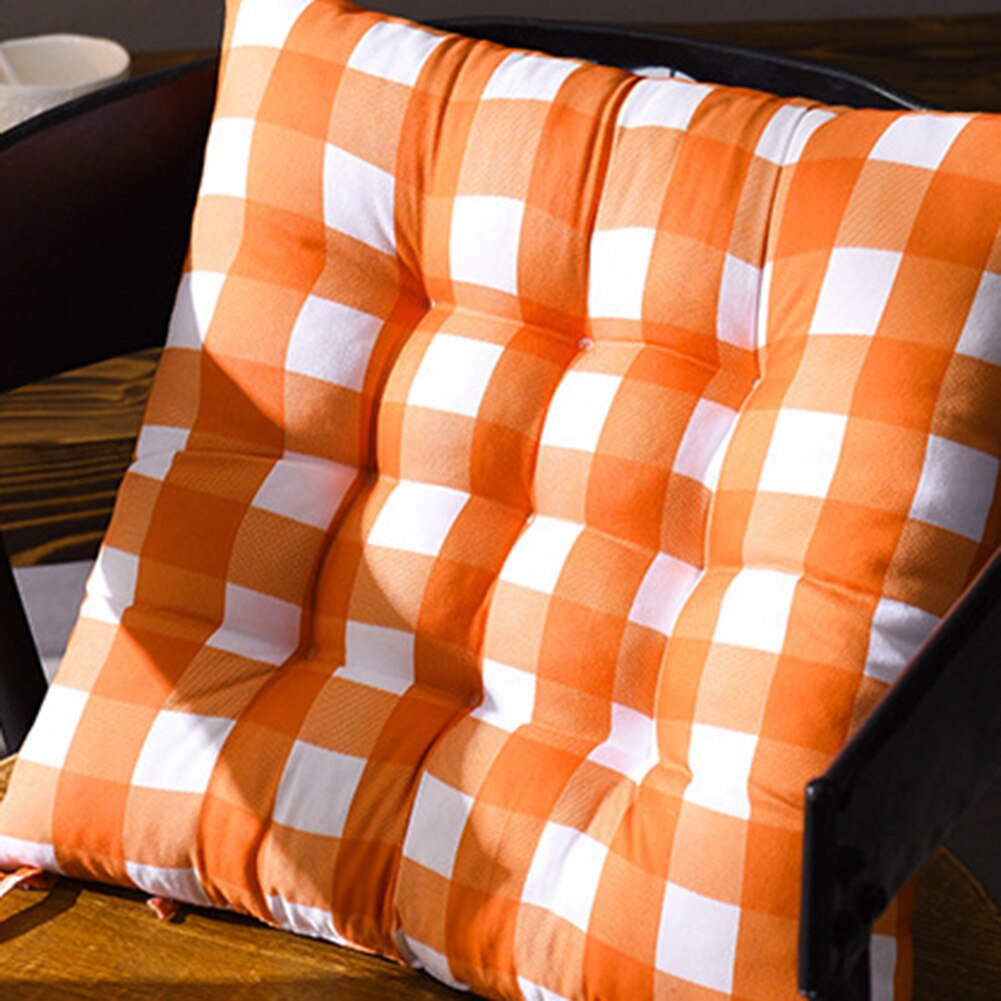 Plaid Zachte Warme Stoel Kussens Seat Pad Katoen Tatami Zetel Stoel Zitkussen Pad Kantoor Bar Sofa Kussen Coussin Home decor