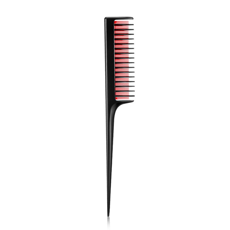 Hair Comb 9-Row Detangling Hair Brush Rat Tail Comb Styling Hairbrush Straight Curly Wet Hair Scalp Massage Brush Women: Rat Tail Comb