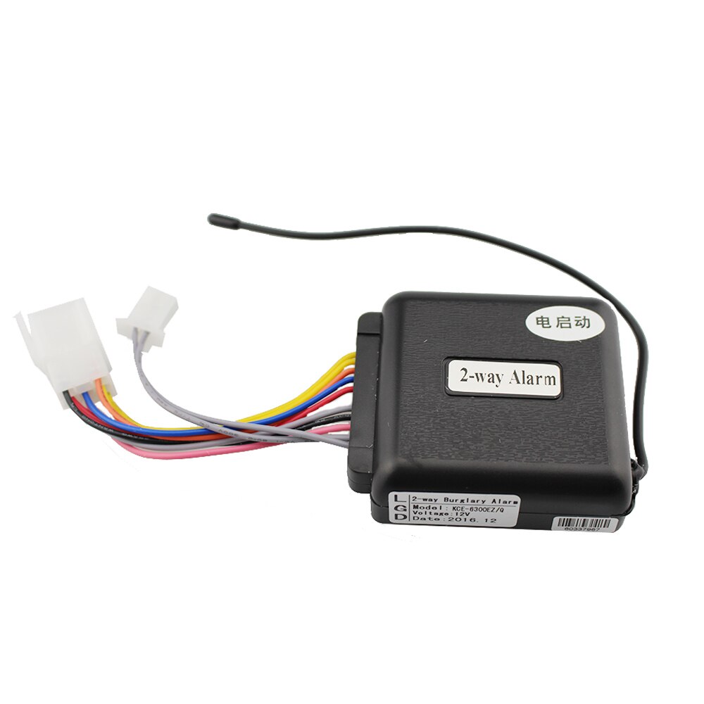 Twee 2 Manier Motorfiets Alarmsysteem Afstandsbediening Trillingen Alarm Diefstal Bescherming Moto Scooter Motor Veiligheid Alarm Engine Start