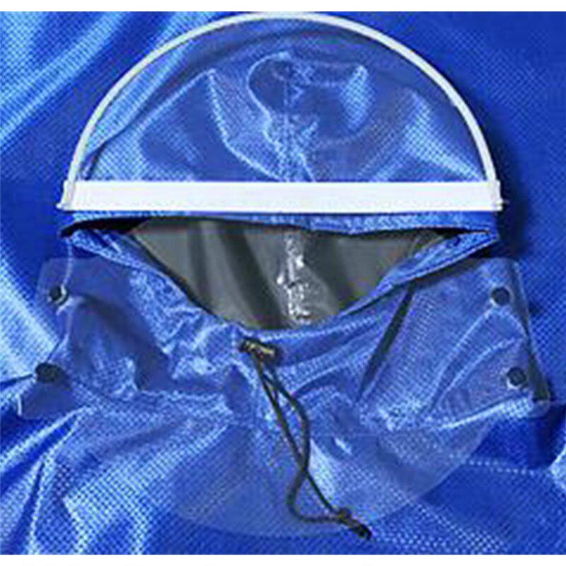 Utomhuscykel motorcykelförare regnrock dubbel människor poncho förtjockning poncho 5xl regnkläder