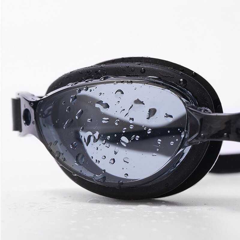 Gafas de natación graduadas para miopía, gafas de natación de silicona, antiniebla, dioptrías de agua recubiertas