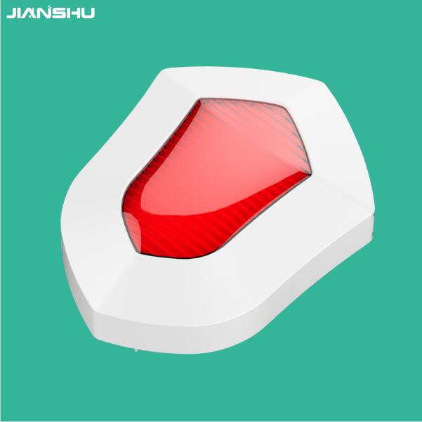 433mhz Wireless flash siren anti-fire alarm flash siren waterproof outdoor flash siren anti tamper wireless alarm siren