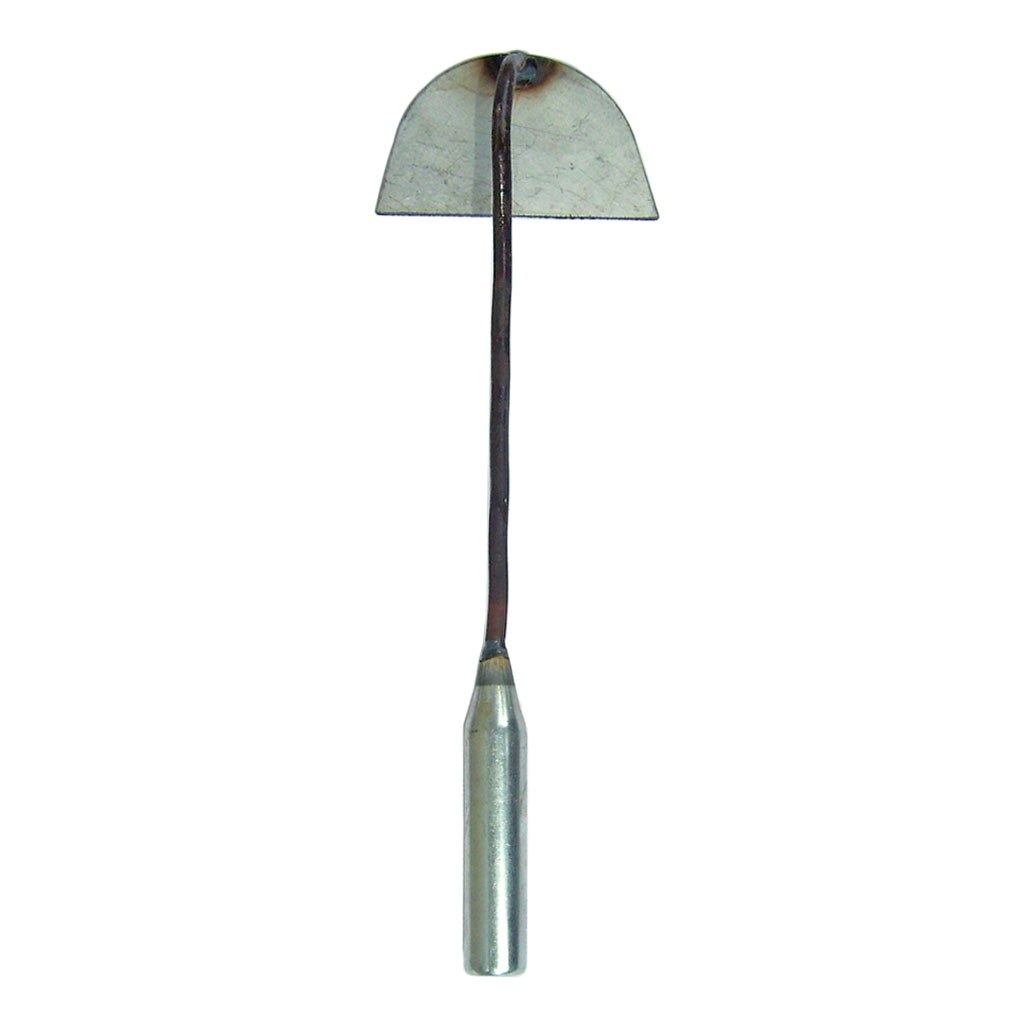 Garden Weeding Sickle Hand Hoe, Gardening Cutting Grass Hoe, Manual Hoe Tool with Thick Blade and Iron Handle