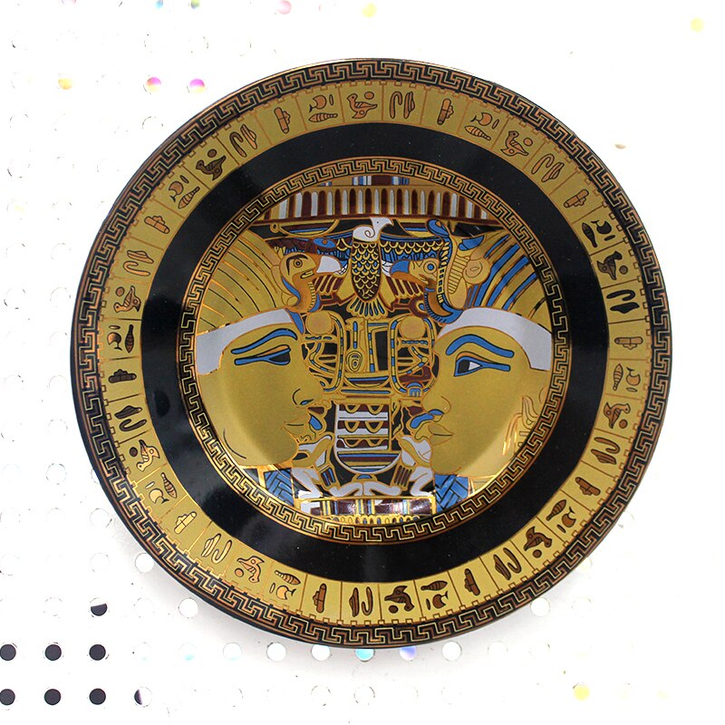 1PC styl egipski ściany wiszące płyty domu dekoracyjne bar dekoracja robić tła naczynia ozdoby ręcznie wykonane: 1887