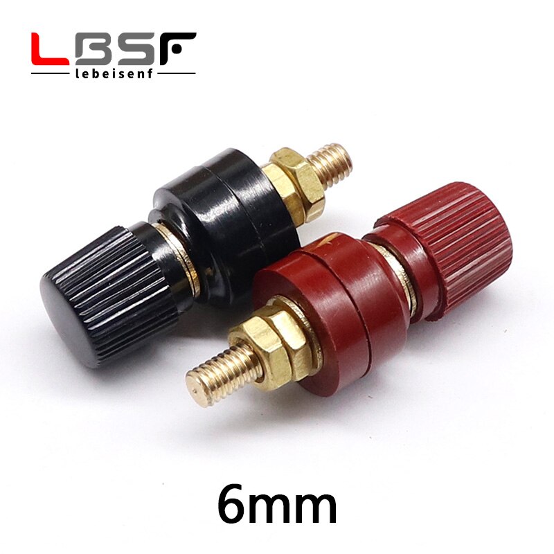 6mm Remote Battery Power Junction Connector Premium Post Terminal Kit Stud Accessory Universal Replacement Automotives