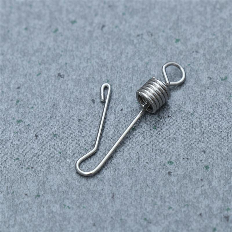 Rvs Voet Keten Voor Vogels Papegaaien Voet Keten Actieve Anti-Off Voet Enkelband Voor Vogels Valkparkieten (Size s-XL, zilver)