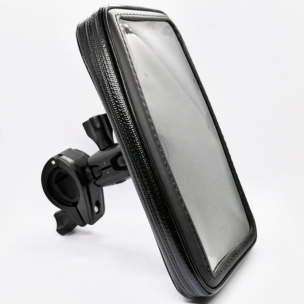 Motorcycle Handlebar Cell Phone Holder Case Stand Bicycle Rail Mount Holder for Mobile Phones