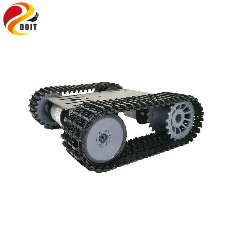 mini TP101 Smart Tank Chassis Tracked Chassis Remote Control Platform with Dual DC Motor for DIY Arduino